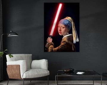 Girl with the Lightsaber