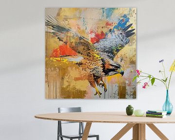 Raubvogel malen von Kunst Laune