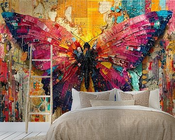 Dynamic Butterfly Art