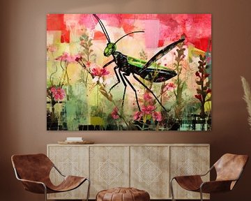 Insecte coloré sur Art Merveilleux