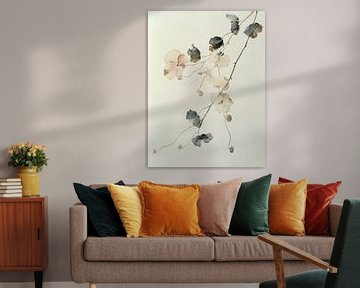 Flowers, Japandi style by Japandi Art Studio