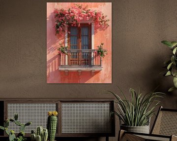 Balcony in Bloom by ByNoukk
