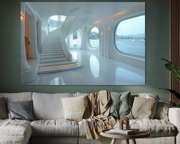 Treppen in oder um das Haus oder die Gebäude