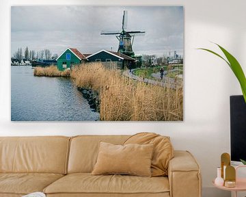 Zaanse Schans Amsterdam van Luis Emilio Villegas Amador