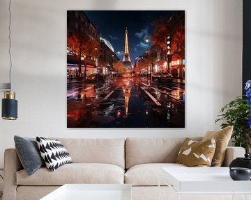 Paris at night by TheXclusive Art