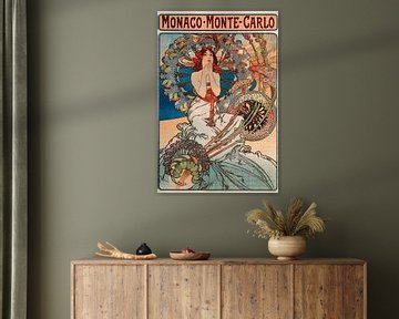 Monaco – Monte Carlo, Alphonse Mucha