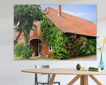 Picturesque Red Brick House in Lower Saxony van Gisela Scheffbuch