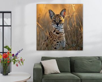 Serval big cat by ArtOfPictures