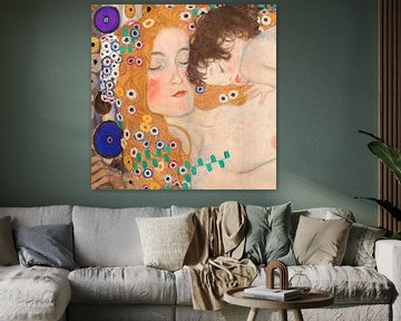 Les trois âges de la femme (rotation), Gustav Klimt