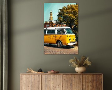 Pottebakkersrijge Yellow VW Bus (en anglais) sur Stadspronk