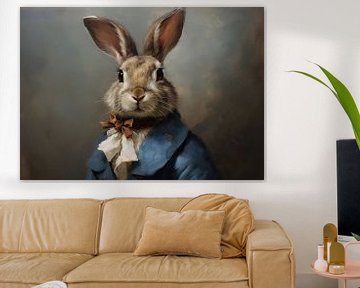 Gekleideter Hase von Wunderbare Kunst