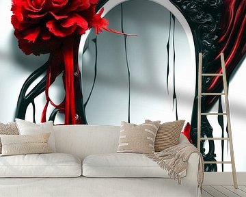 Spiegellijst met accessoires van Quinta Mandala