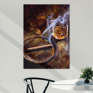 Whiskey und Zigarre von Andreas Magnusson