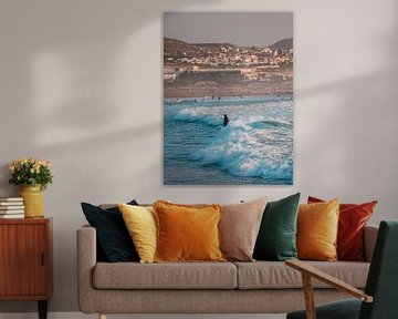 Surfing in Morocco by Dayenne van Peperstraten