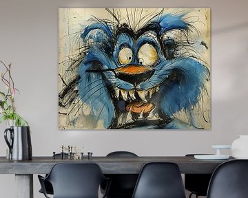 Who's Crazy? van Blikvanger Schilderijen