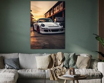 Porsche 911 Gt3 van Moritz Uebe