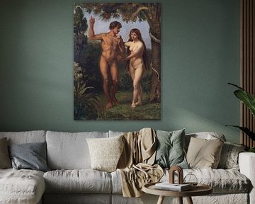 Wilhelm Marstrand, Eve seduces Adam by Atelier Liesjes