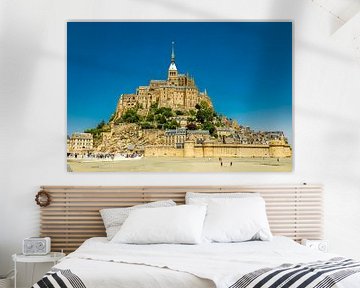 Détour par l'attraction touristique de Normandie - Le Mont-Saint-Michel - France sur Oliver Hlavaty