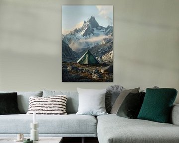 Alpenzicht overdag