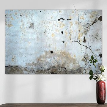 Anciens murs recouverts d'un badigeon