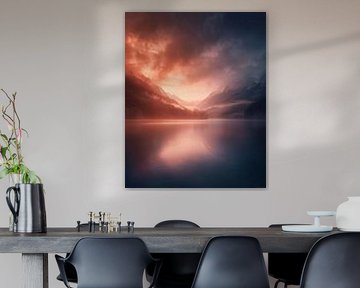 Glinsterend ochtendlicht