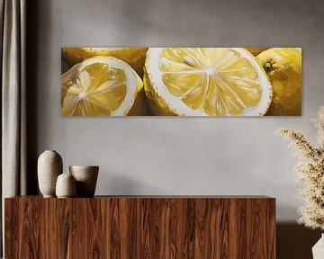 Painting Lemons by Blikvanger Schilderijen