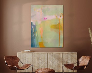 Modern und abstrakt in Pastellfarben von Studio Allee