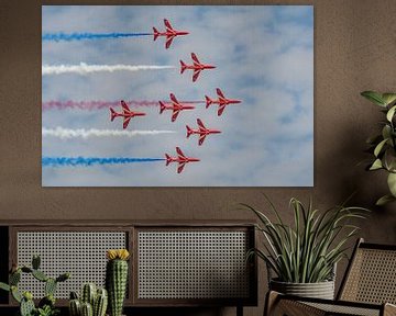 Royal Air Force Red Arrows. von Jaap van den Berg