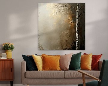 Luminous Birches: A Radiant Natural World by Karina Brouwer