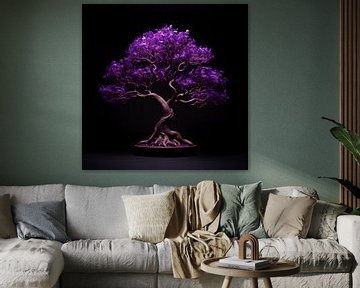 Baum des Lebens lila von TheXclusive Art