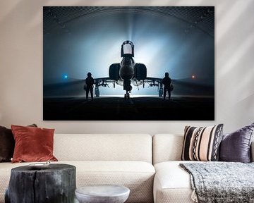 Prêt pour la nuit avec le F-4 Phantom II sur KC Photography