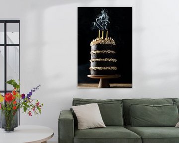 Gâteau au chocolat sur Emerald Food Photography