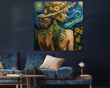 vrouw van Gogh van Egon Zitter