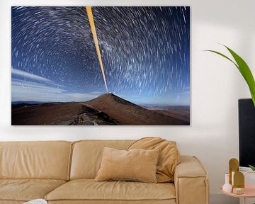 Trails of Stars over Paranal by Fred Kamphues
