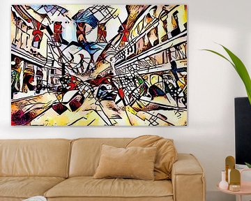 Kandinsky trifft London #9 von zam art