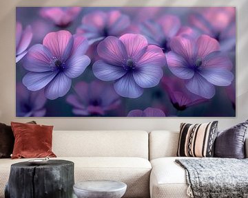 Fleurs violettes sur Bert Nijholt