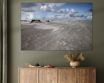 Schiermonnikoog - Uitwaaien op het strand van Gerda de Voogd
