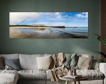 Braye Bay Aurigny, îles Anglo-Normandes dans la Manche sur Emel Malms