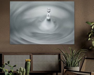 Abstracte waterdruppel van Tonko Oosterink