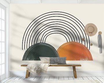 Bauhaus Japandi Abstract | Japandi by Art Whims