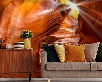 ANTELOPE CANYON Sunrays by Melanie Viola