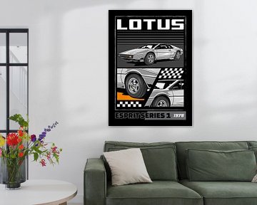 Lotus Esprit Serie 1 Auto van Adam Khabibi
