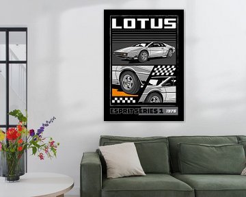 Lotus Esprit Serie 1 Auto von Adam Khabibi