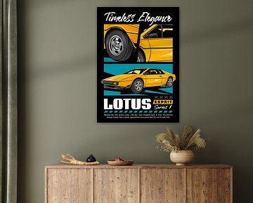 Lotus Esprit Serie 1 Auto von Adam Khabibi