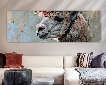 Alpaca Kunstwerk | Alpaca van De Mooiste Kunst