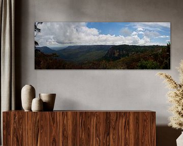 Panorama of Echo Point (Blue Mountains) by Bart van Wijk Grobben