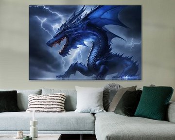 The blue dragon by DeVerviersBelgium