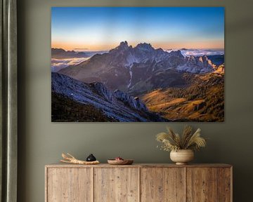 Mountain Landscape "The Last Light" by Coen Weesjes
