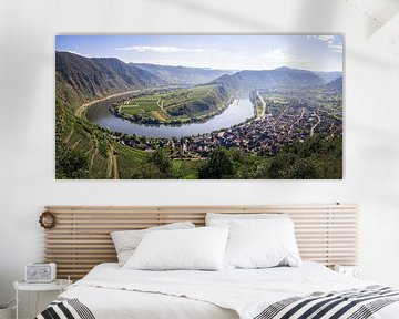 Bassin de la Moselle près de Bremm | Allemagne | Photographie de paysage sur Laura Dijkslag