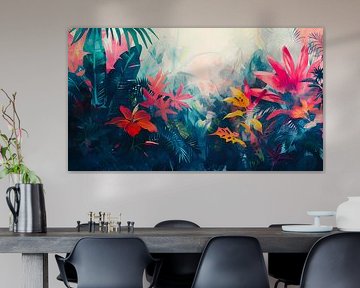 Tropical Garden by Angel Estevez